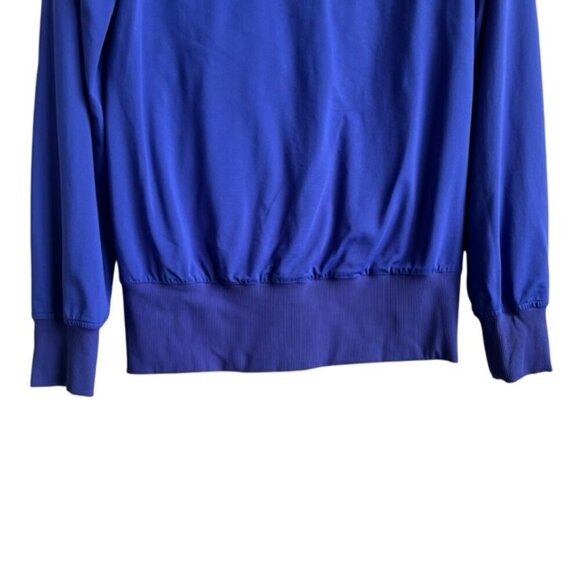 Lululemon Raja Women's Track Jacket Size 4 Cobalt Blue - Picture 8 of 12